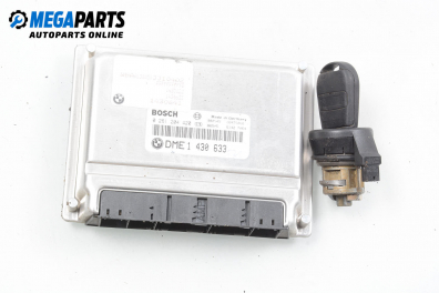 ECU mit zündschlüssel for BMW 3 (E46) 1.9, 118 hp, sedan, 1998 № BOSCH 