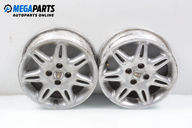 Alloy wheels for Rover 200 (R3; 1995-1999) 15 inches, width 5.5 (The price is for two pieces)