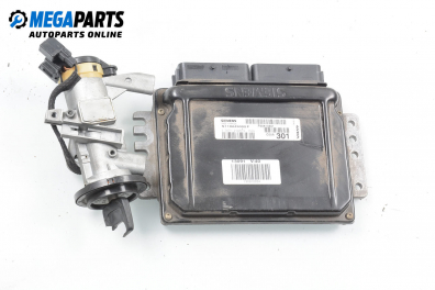 ECU incl. ignition key and immobilizer for Volvo S40/V40 1.8, 122 hp, station wagon, 2001 № Siemens S118245002F