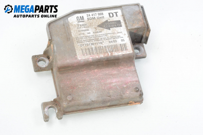 Airbag module for Opel Combo 1.6, 87 hp, truck, 2001 № GM 24 417 008 DT