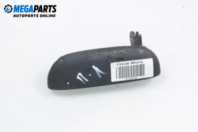 Outer handle for Nissan Micra (K11C) 1.0, 54 hp, hatchback, 1999, position: front - left