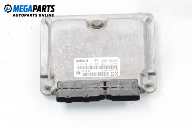 ECU for Opel Astra G 2.0 DI, 82 hp, station wagon, 1999 № 0 281 001 971