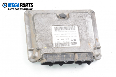 ECU for Fiat Bravo 1.6 16V, 103 hp, hecktür, 2000 № IAW 4EF B1