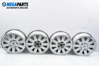 Alloy wheels for Renault Laguna II (BG0/1) (03.2001 - ...) 16 inches, width 6.5 (The price is for the set)