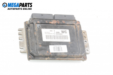 ECU for Chevrolet Aveo 1.2, 72 hp, sedan, 2005 № 5WY1E57E