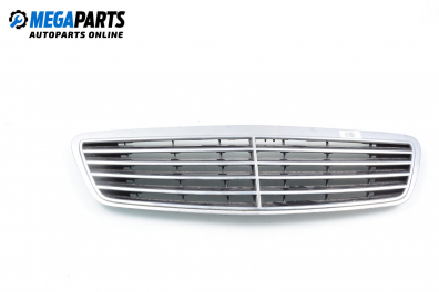 Grill for Mercedes-Benz S-Class W220 3.2, 224 hp, sedan automatic, 1999, position: front