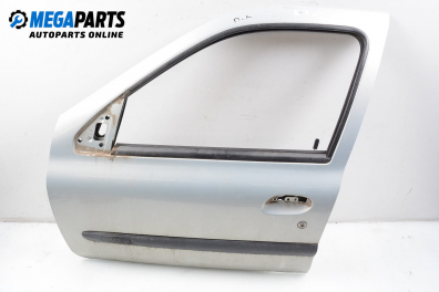 Tür for Renault Clio II 1.4, 75 hp, sedan, 2003, position: links, vorderseite