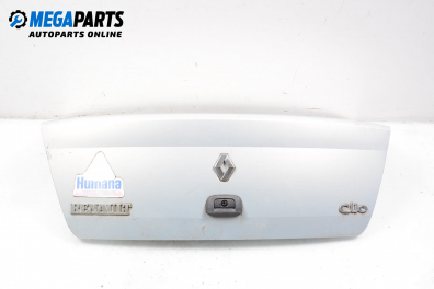 Boot lid for Renault Clio II 1.4, 75 hp, sedan, 2003, position: rear