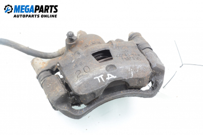 Caliper for Hyundai Accent 1.5 12V, 88 hp, sedan, 1996, position: front - right