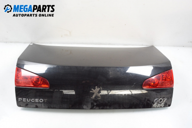 Capac spate for Peugeot 607 2.2 16V, 163 hp, sedan, 2007, position: din spate