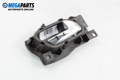 Inner handle for Peugeot 407 2.0 HDi, 136 hp, station wagon automatic, 2005, position: rear - right