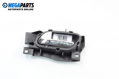 Inner handle for Peugeot 407 2.0 HDi, 136 hp, station wagon automatic, 2005, position: rear - left