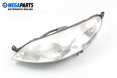 Headlight for Peugeot 407 2.0 HDi, 136 hp, station wagon automatic, 2005, position: left