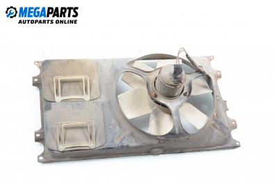 Radiator fan for Volkswagen Golf II 1.6 D, 54 hp, hatchback, 1989