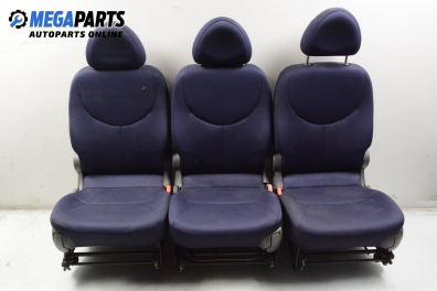 Seats for Fiat Multipla 1.9 JTD, 115 hp, minivan, 2005
