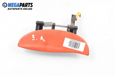 Außengriff for Hyundai Atos Prime (MX) (08.1999 - ...), 5 türen, hecktür, position: links, rückseite