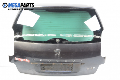 Boot lid for Peugeot 807 (E) (06.2002 - ...), 5 doors, minivan, position: rear