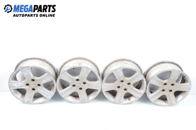 Alloy wheels for Peugeot 307 (3A/C) (2000-08-01 - ...) 16 inches, width 6.5 (The price is for the set)