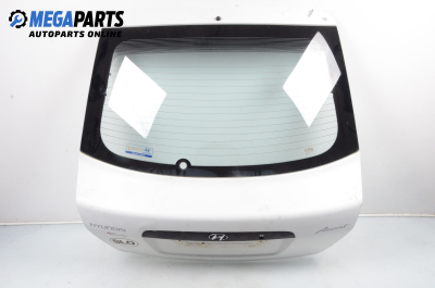 Heckklappe for Hyundai Accent II (LC) (09.1999 - 11.2005), 5 türen, hecktür, position: rückseite