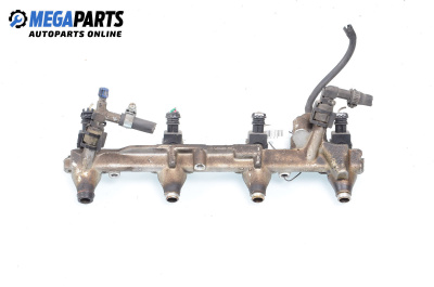 Fuel rail with injectors for Ford Escort VII Estate (GAL, ANL) (01.1995 - 02.1999) 1.6 i 16V, 88 hp