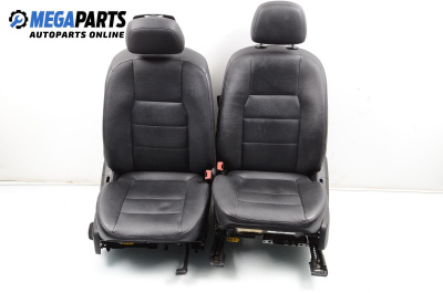 Scaune din piele cu reglare electrică for Mercedes-Benz C-Class Sedan (W204) (01.2007 - 01.2014), 5 uși