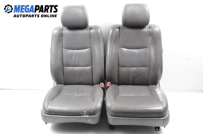 Leather seats for Toyota Land Cruiser J120 (09.2002 - 12.2010), 5 doors