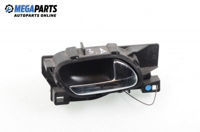 Inner handle for Peugeot 407 2.0 HDi, 136 hp, sedan, 2005, position: rear - right