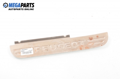 Door sill scuff for Peugeot 407 2.0 HDi, 136 hp, sedan, 2005, position: rear - left