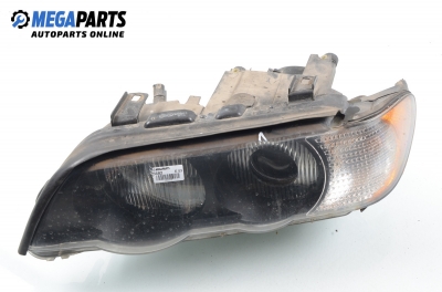 Xenon headlight for BMW X5 (E53) 3.0 d, 184 hp automatic, 2002, position: left