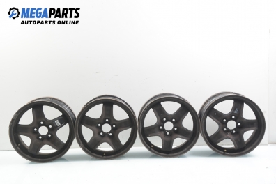 Steel wheels for Opel Astra H (2004-2010) 16 inches, width 6.5 (The price is for the set)