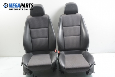 Leather seats for Opel Vectra C 2.2 16V DTI, 125 hp, hatchback automatic, 2003