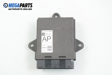 Door module for Opel Vectra C 2.2 16V DTI, 125 hp, hatchback automatic, 2003, position: front - left № Siemens 5WK46004