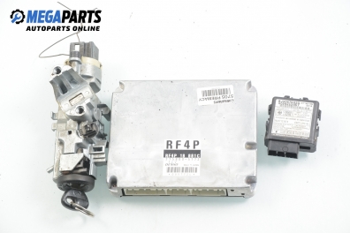 ECU incl. ignition key and immobilizer for Mazda Premacy 2.0 TD, 101 hp, 2001 № Denso RF4P 18 881C