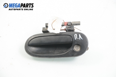 Mâner exterior pentru Nissan Almera (N16) 1.5, 90 cp, hatchback, 5 uși, 2002, poziție: stânga - fața