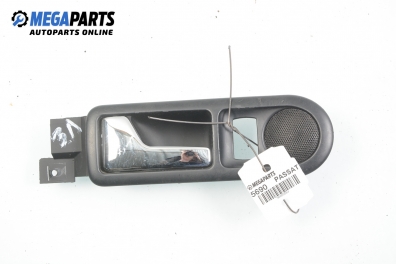 Inner handle for Volkswagen Passat (B5; B5.5) 1.9 TDI, 110 hp, station wagon, 1998, position: rear - left