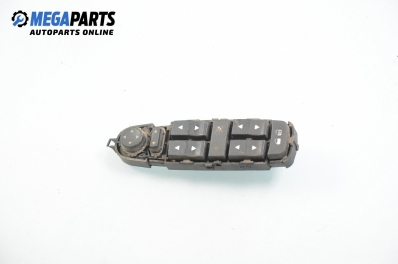 Window and mirror adjustment switch for Fiat Stilo 1.9 JTD, 140 hp, station wagon, 2004