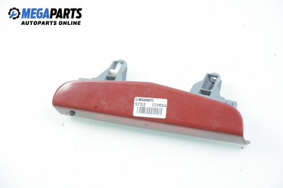 Central tail light for Opel Corsa D 1.4, 90 hp, hatchback, 5 doors, 2009