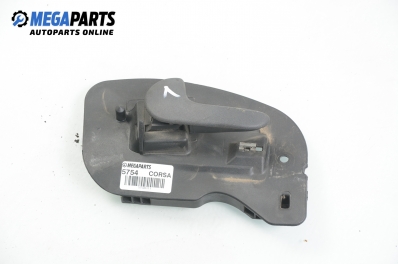 Inner handle for Opel Corsa C 1.2 16V, 75 hp, 3 doors, 2001, position: left