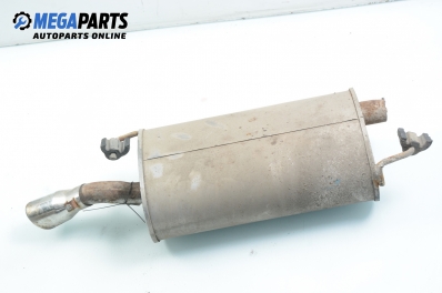 Rear muffler for Kia Rio 1.3, 75 hp, station wagon, 2002