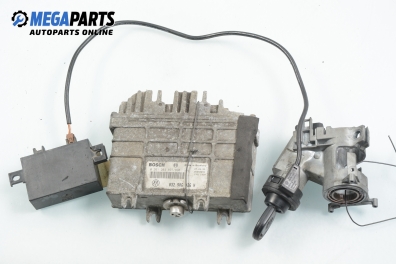 ECU cu cheie de contact și imobilizator pentru Volkswagen Polo (6N/6N2) 1.6, 75 cp, hatchback, 3 uși, 1995 № Bosch 0 261 203 897/898