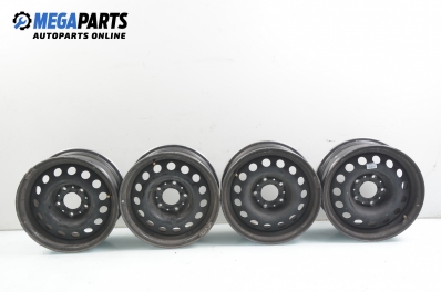 Steel wheels for BMW 5 (E39) (1996-2004) 15 inches, width 6.5 (The price is for the set)