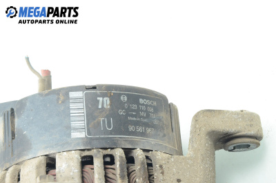 Alternator for Opel Corsa B Hatchback (03.1993 - 12.2002) 1.2 i 16V, 65 hp, № Bosch  0 123 110 008