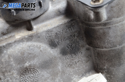Timing belt cover for Volkswagen Polo Hatchback IV (10.2001 - 12.2005) 1.2 12V, 64 hp, № 03E 109 211 F