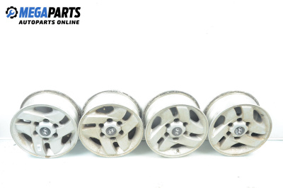 Alloy wheels for Hyundai Terracan SUV (06.2001 - 12.2008) 16 inches, width 7 (The price is for the set)