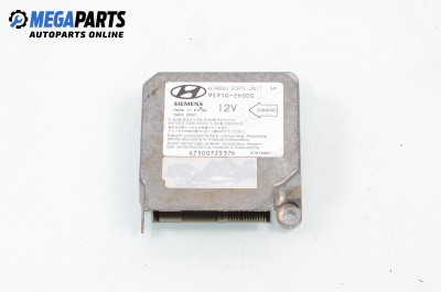 Steuermodul airbag for Hyundai Santa Fe I SUV (11.2000 - 03.2006), № 95910-26000