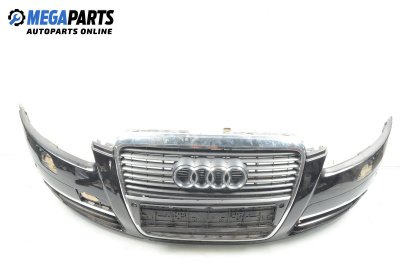 Front bumper for Audi A6 Sedan C6 (05.2004 - 03.2011), sedan, position: front