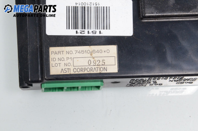 Bedienfeldtasten klimaanlage und aufwärmung for Suzuki Baleno Wagon (08.1996 - 04.2005), № 74510-64G