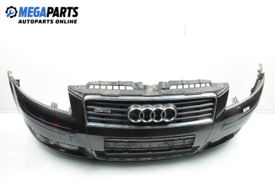 Front bumper for Audi A3 Hatchback II (05.2003 - 08.2012), hatchback, position: front