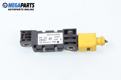 Sensor airbag for Audi A8 Sedan 4E (10.2002 - 07.2010), № 4B0 959 643 C