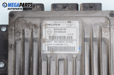 ECU for Renault Megane II Hatchback (07.2001 - 10.2012) 1.5 dCi (BM0F, CM0F), 82 hp, № 8200498188